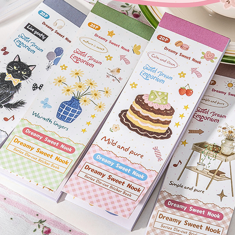 Nook Tablet Accessories - Mr.Paper 20Pcs/Book Dreamy Sweet Nook Series