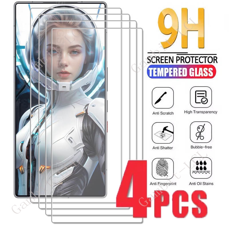 Redmagic Tablet Accessories - 4PCS Tempered Glass For ZTE Nubia
