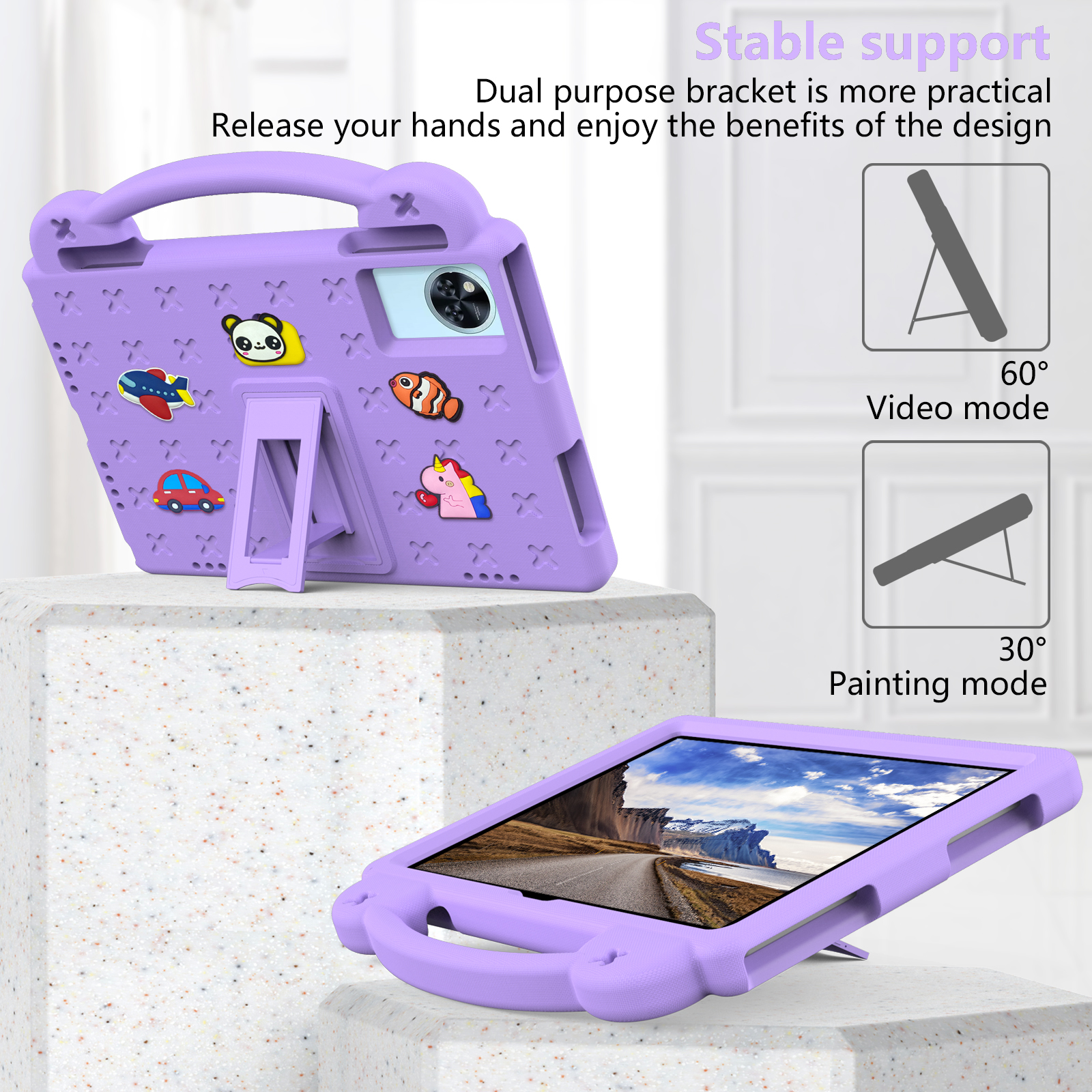 EVA Kids Cute Case Universal F - Ulefone Tablet Accessories บทวิจารณ์และราคา