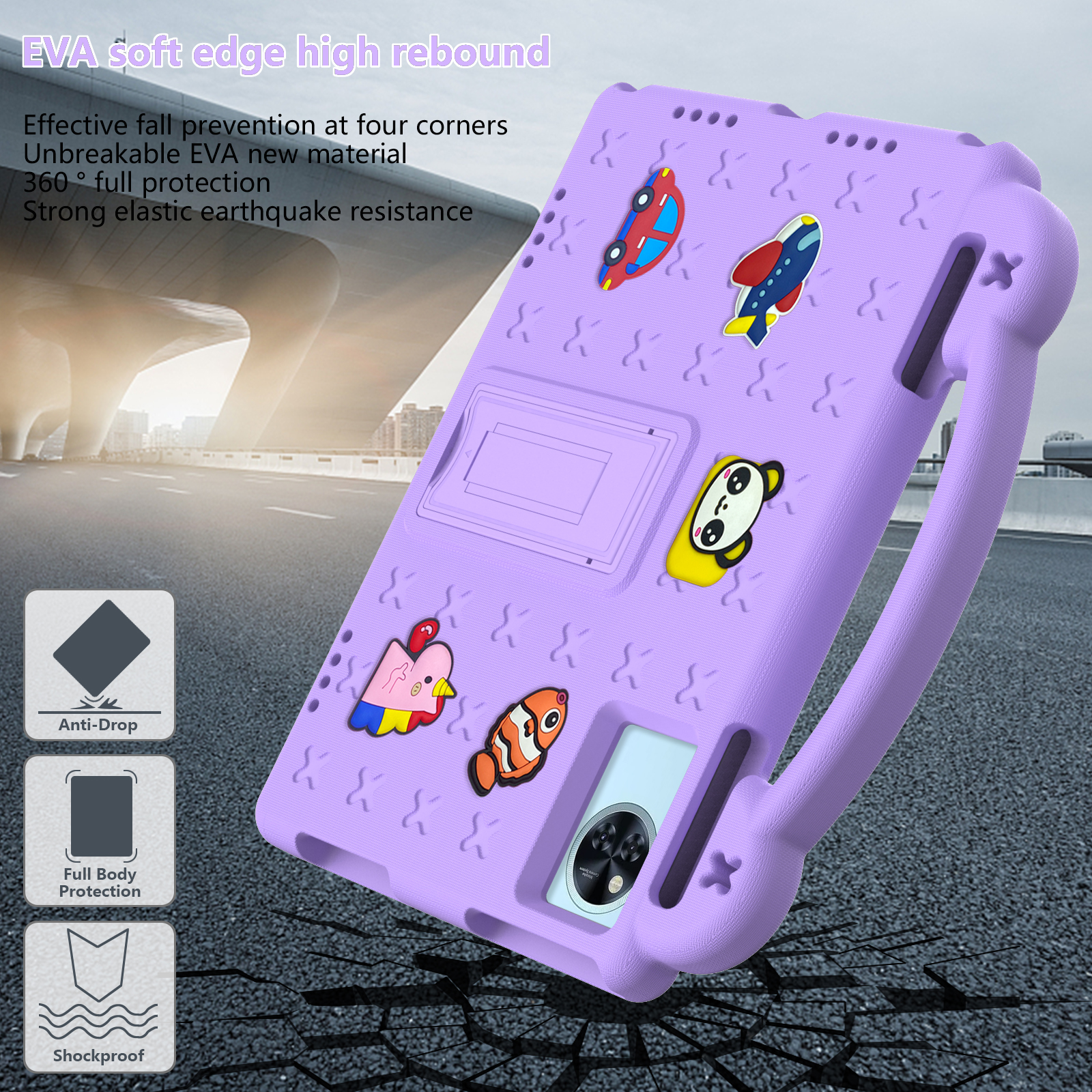 EVA Kids Cute Case Universal F - Ulefone Tablet Accessories บทวิจารณ์และราคา