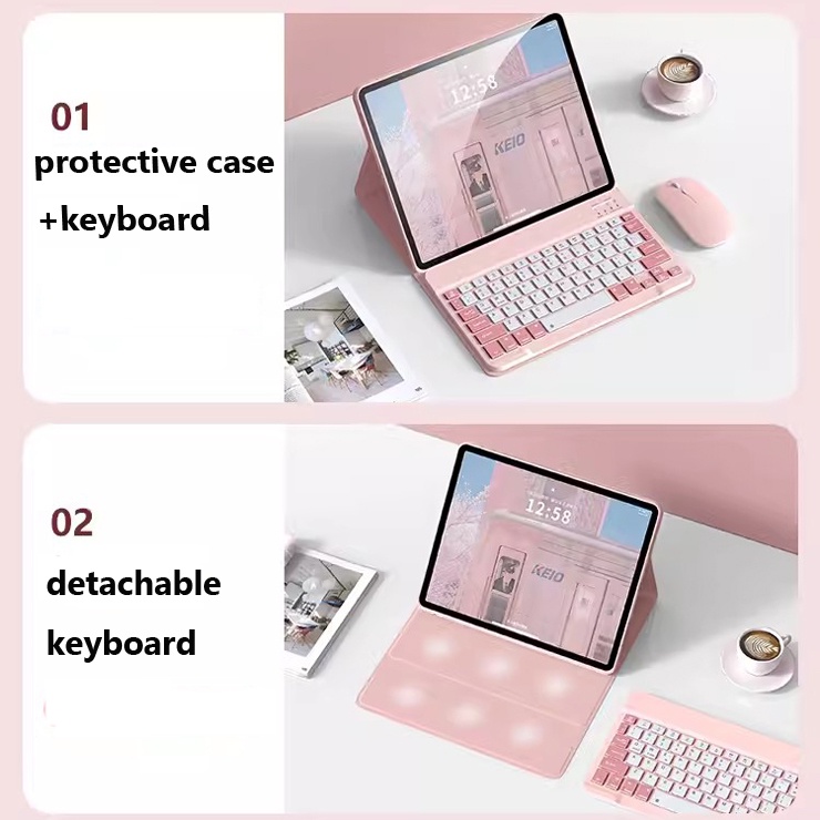 Magnetic Tablets Case for Leno - Lenovo Tablet Keyboard Accessories บทวิจารณ์และราคา