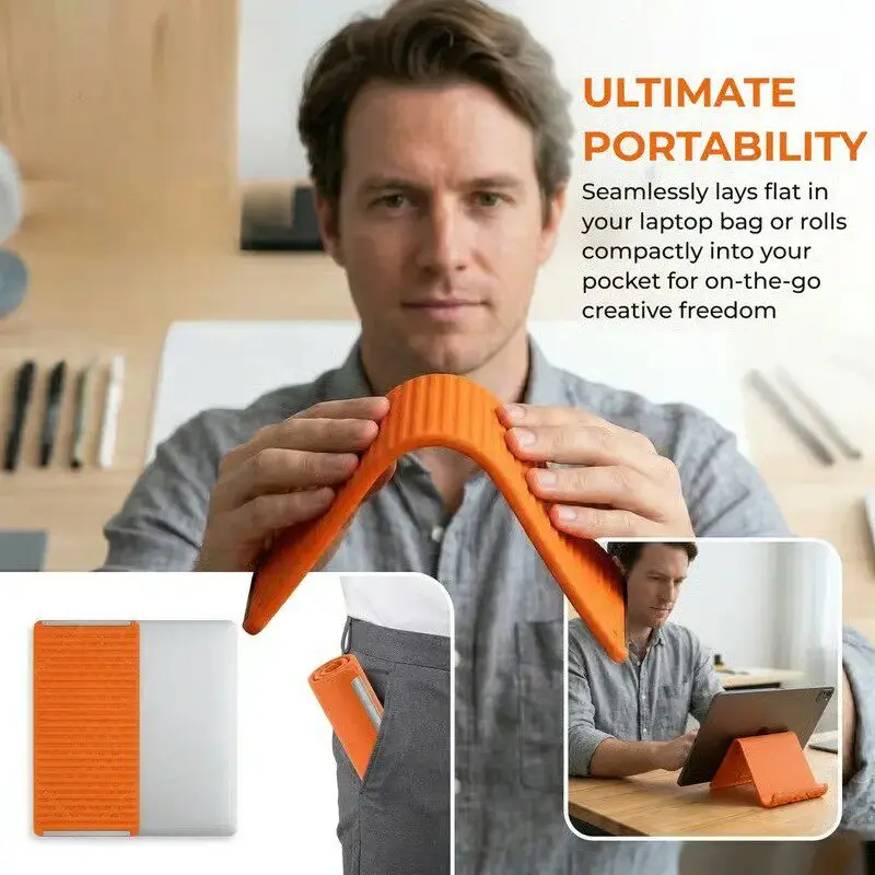 Silicone Foldable Phone Stand  - Iphone Tablet Accessories บทวิจารณ์และราคา