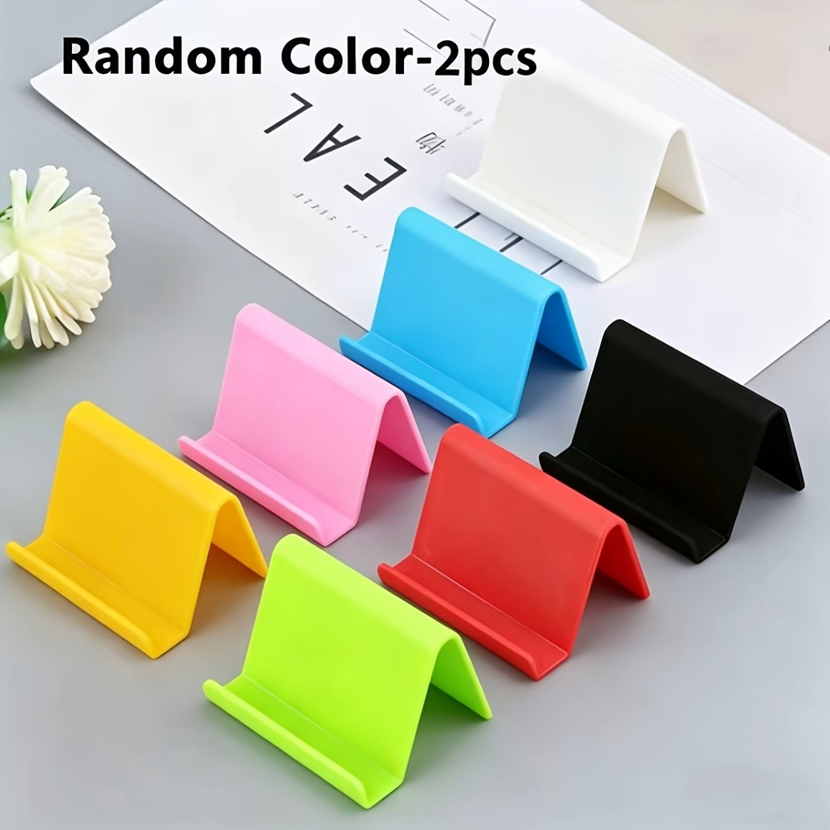 Cute Random Colored 2Pcs Adjus - Tablet Accessories Online บทวิจารณ์และราคา