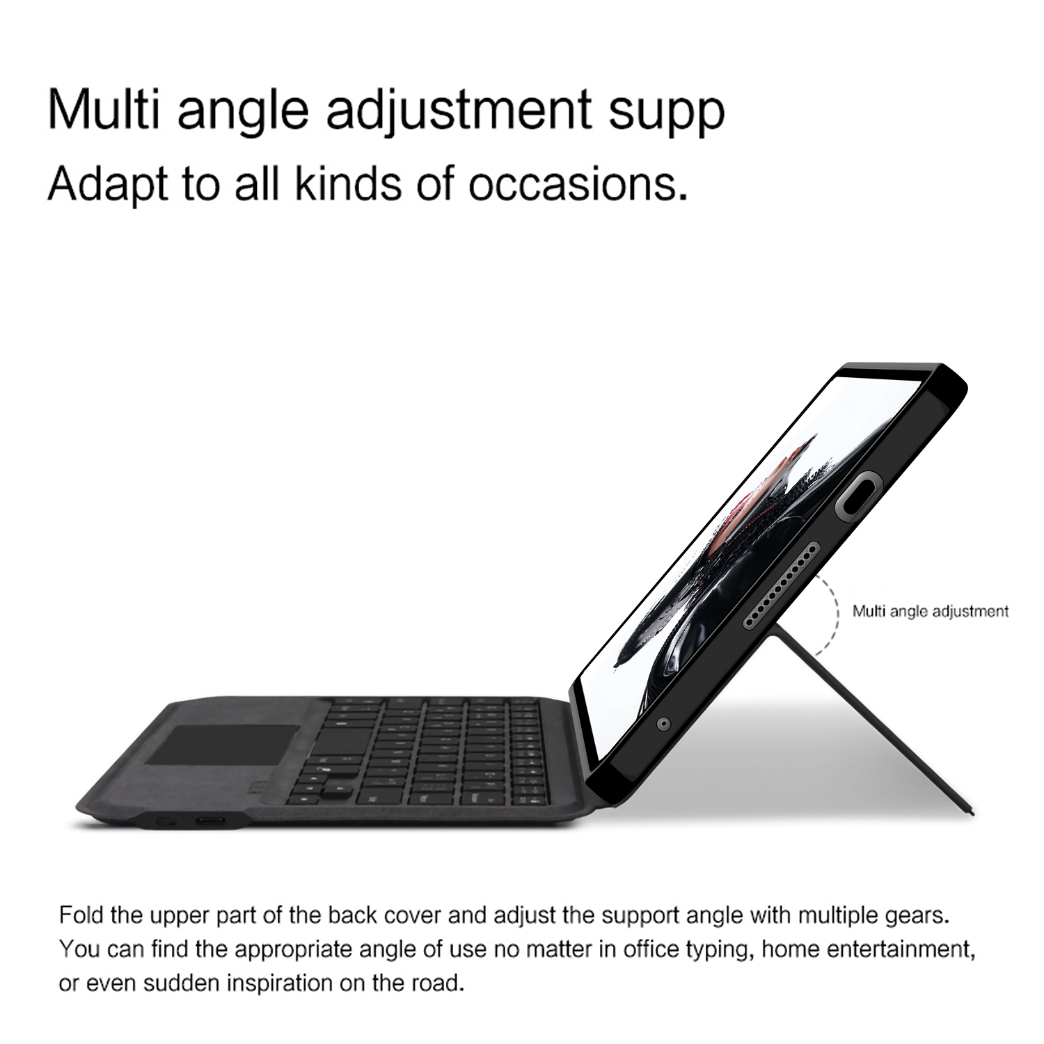 AJIUYU TouchPad Keyboard Case  - Redmagic Tablet Accessories บทวิจารณ์และราคา