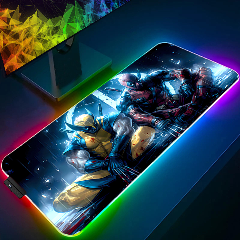 LED Mouse Pad Gaming Backlight - Tablet Cute Accessories บทวิจารณ์และราคา