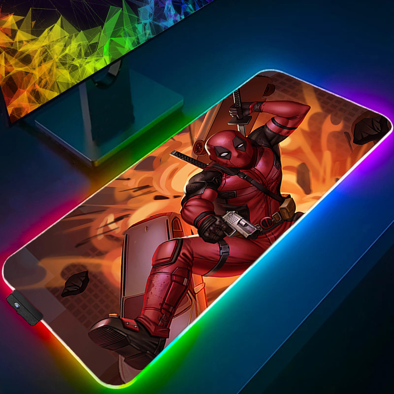 LED Mouse Pad Gaming Backlight - Tablet Cute Accessories บทวิจารณ์และราคา