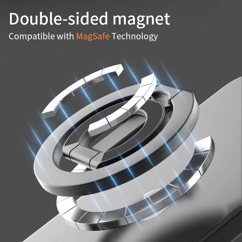Double Sided Magnetic Phone Ri - Iphone Tablet Accessories บทวิจารณ์และราคา