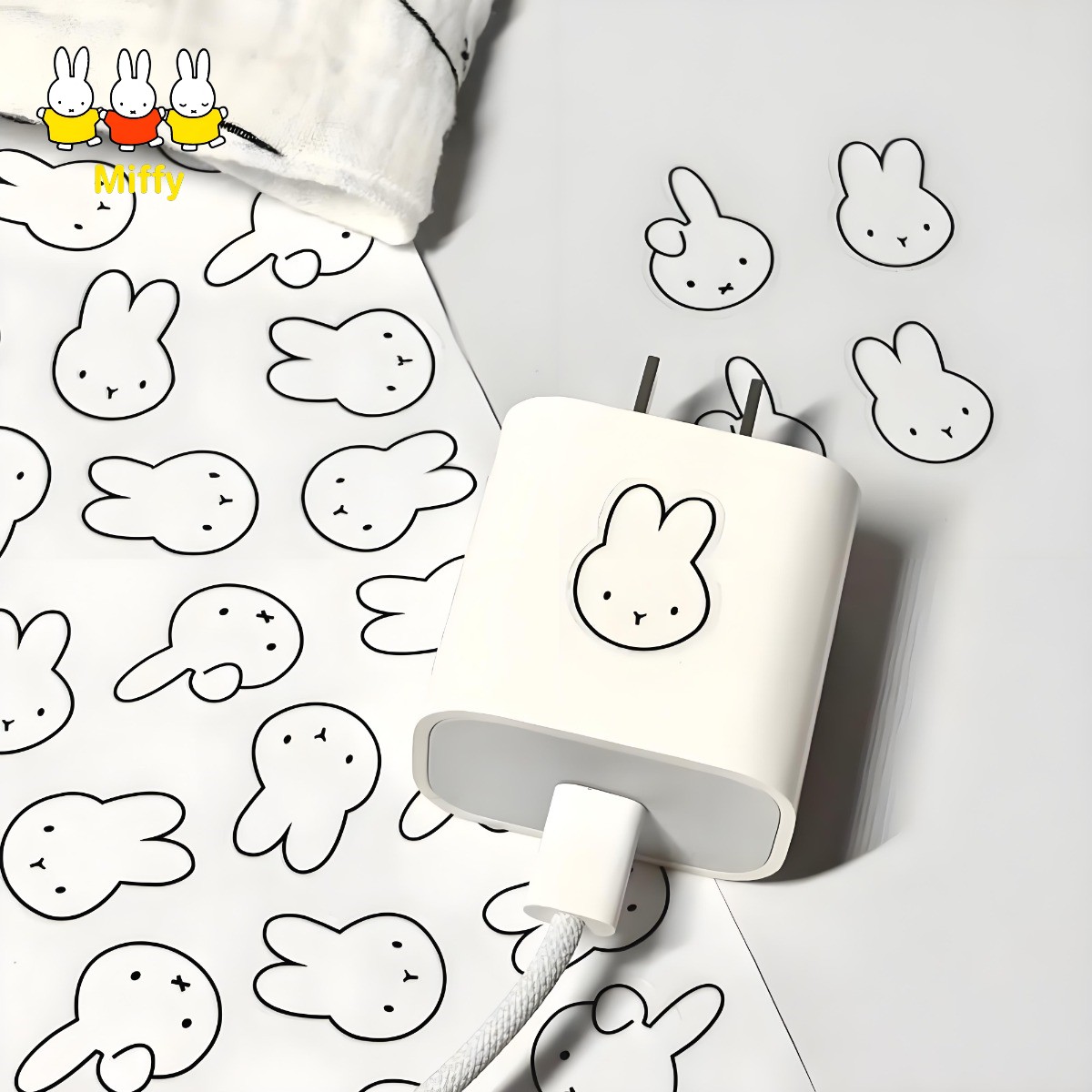 Kawaii Anime Miffy Rabbit Wate - Tablet Cute Accessories บทวิจารณ์และราคา