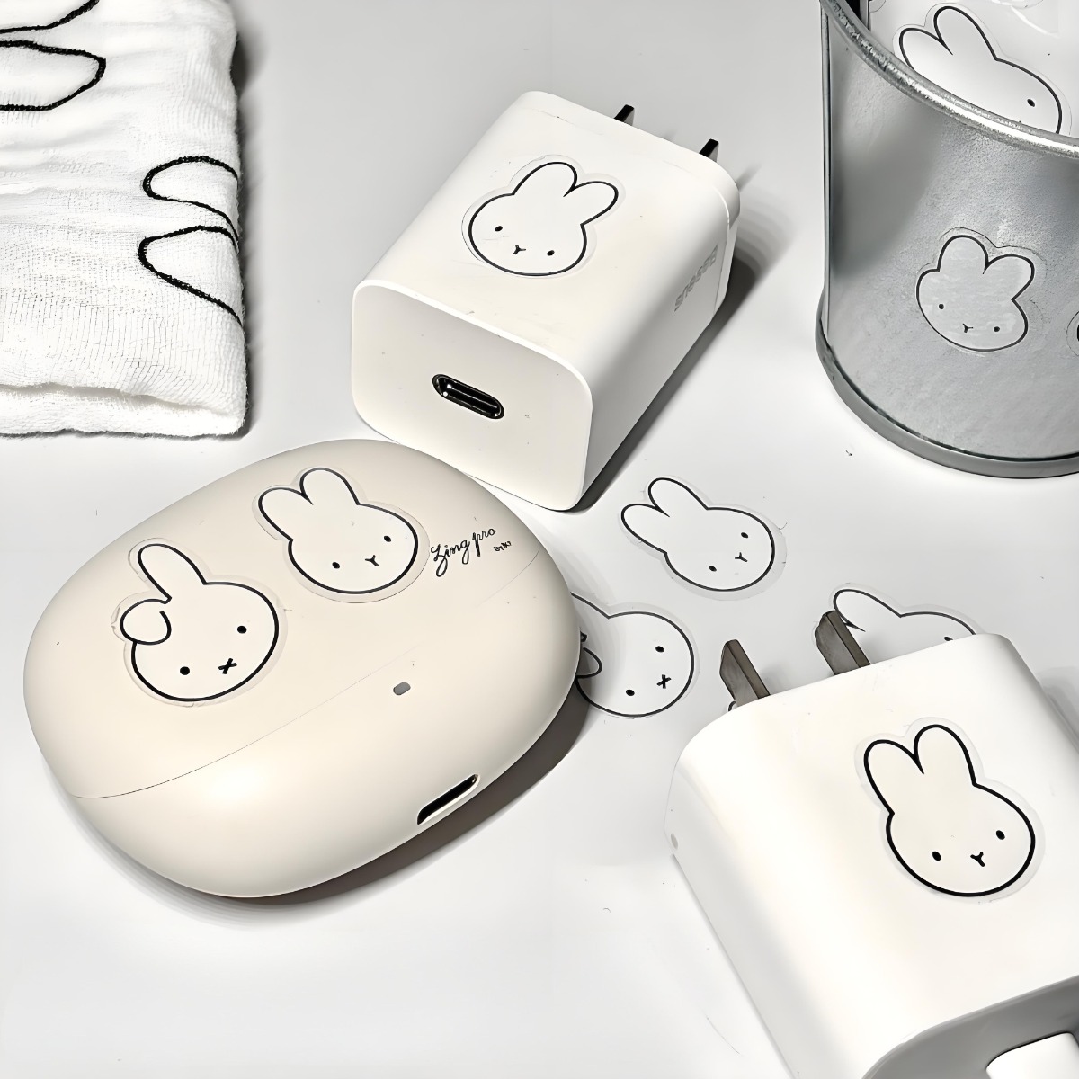 Kawaii Anime Miffy Rabbit Wate - Tablet Cute Accessories บทวิจารณ์และราคา