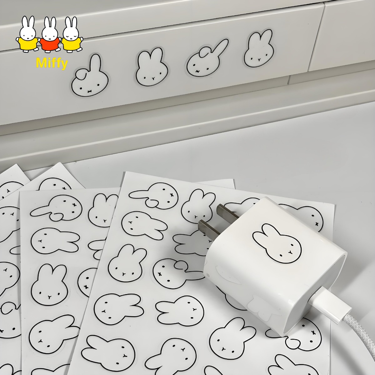 Kawaii Anime Miffy Rabbit Wate - Tablet Cute Accessories บทวิจารณ์และราคา