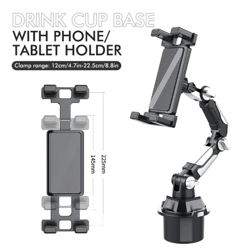 Car Cup Holder Phone Tablet Mo - Iphone Tablet Accessories บทวิจารณ์และราคา