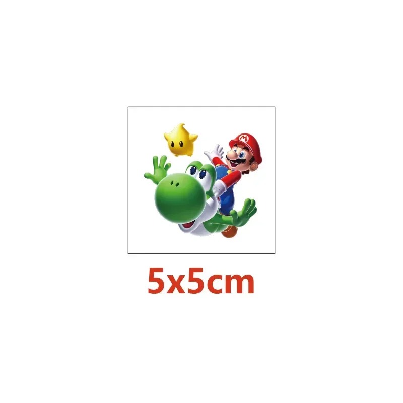 20PCS 5CM*5CM Cartoon Mario Br - Tablet Cute Accessories บทวิจารณ์และราคา