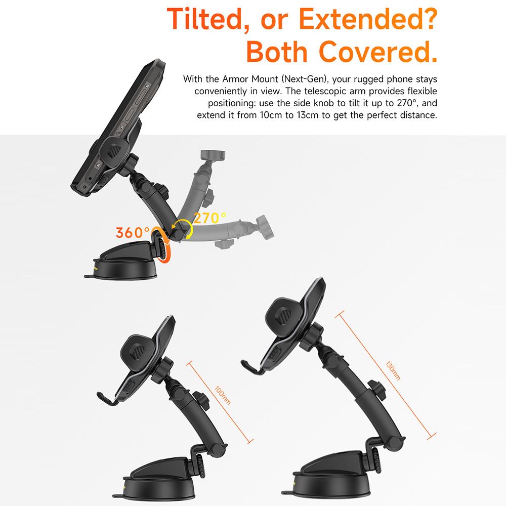 Ulefone UAN16 Armor Mount Car  - Ulefone Tablet Accessories บทวิจารณ์และราคา