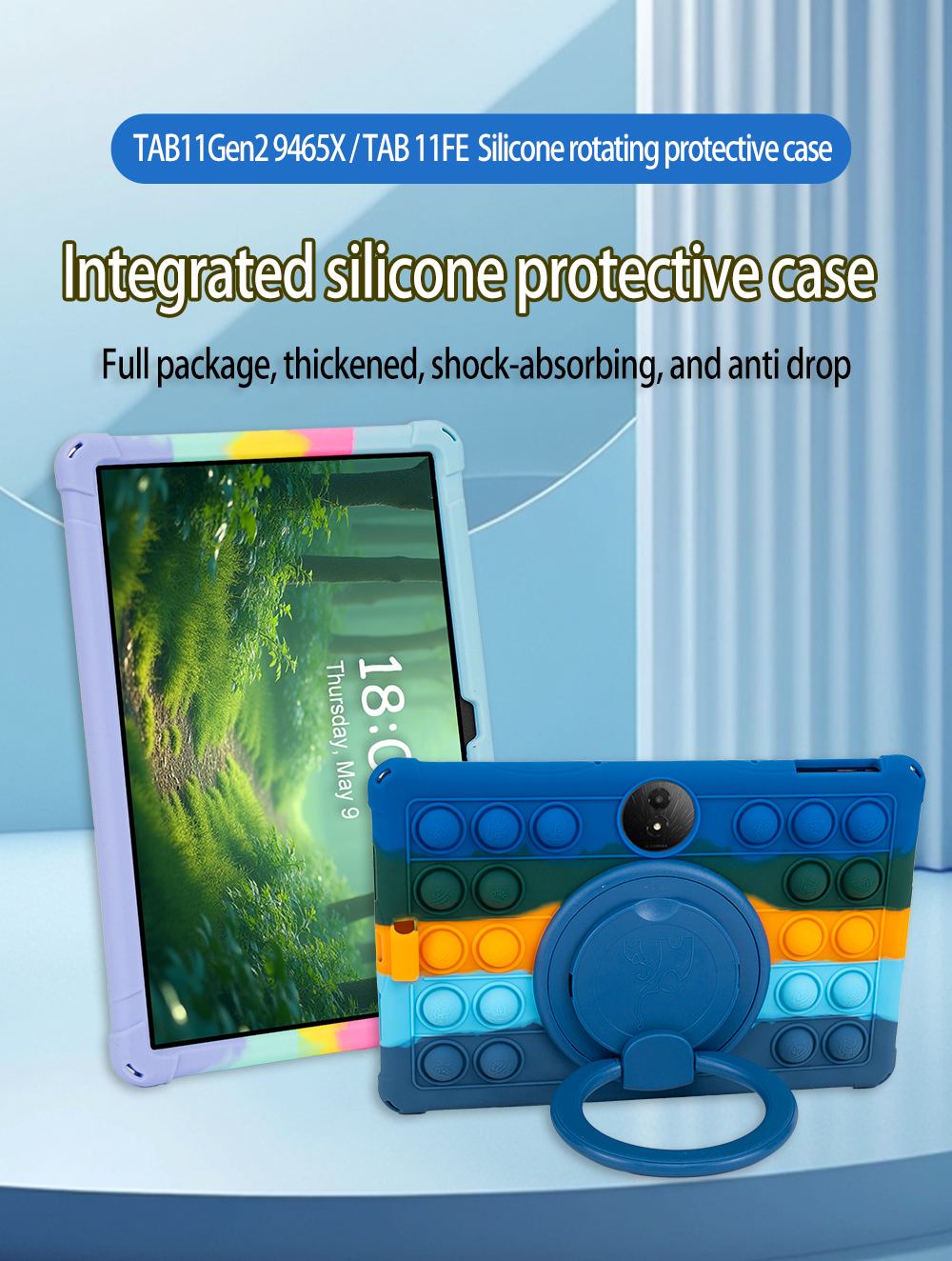 Soft Silicone Case Unicersal F - Tcl Tablet Accessories บทวิจารณ์และราคา