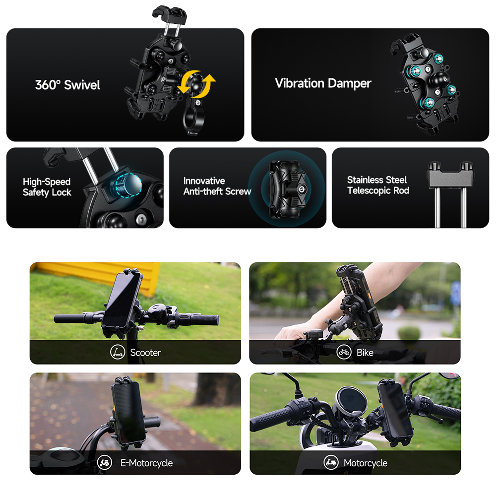 Ulefone Universal handlebar ph - Ulefone Tablet Accessories บทวิจารณ์และราคา