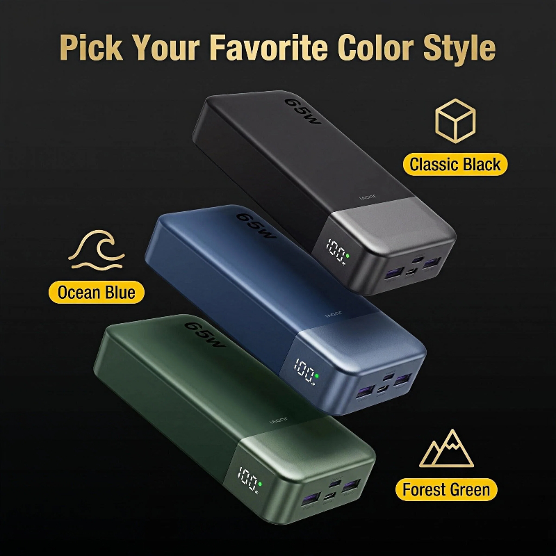JUOVI 20000mAh Power Bank 65W  - Iphone Tablet Accessories บทวิจารณ์และราคา
