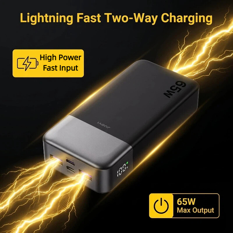 JUOVI 20000mAh Power Bank 65W  - Iphone Tablet Accessories บทวิจารณ์และราคา