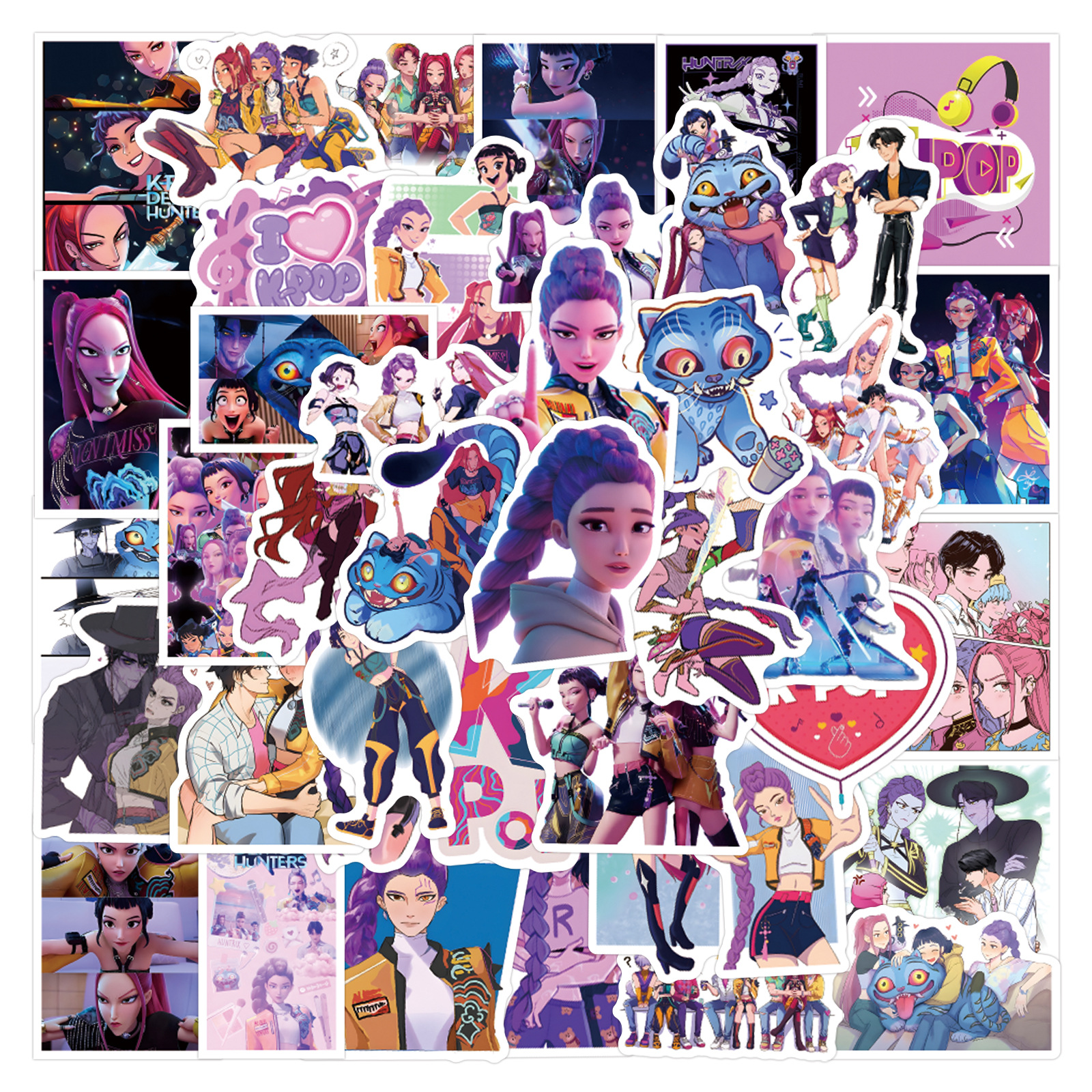 100 cartoon anime stickers are - Tablet Cute Accessories บทวิจารณ์และราคา
