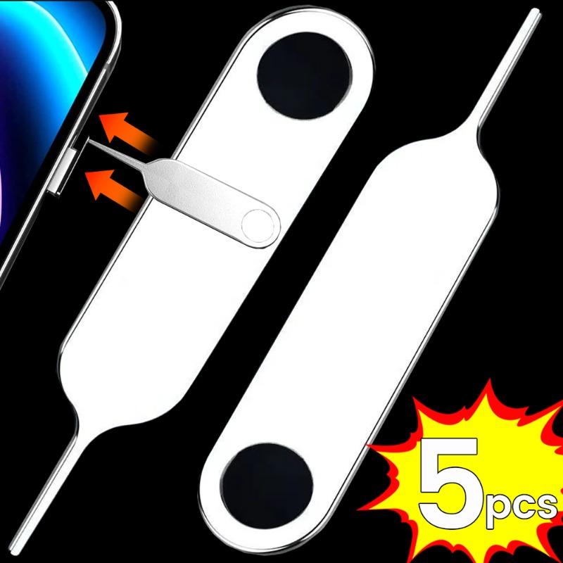 5Pcs Sim Card Tray Ejector Eje - Iphone Tablet Accessories บทวิจารณ์และราคา